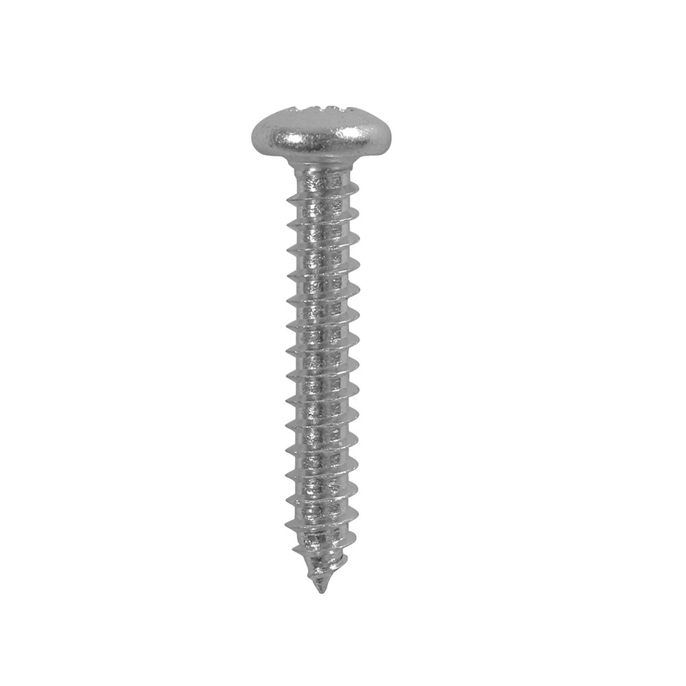 3.5 x 19mm Self Tapping Pan Head Screw - 304 Stainless Steel (x200 Qty)