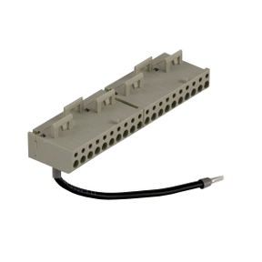 ABE7BV20 connection sub-base accessory - snap-on terminal block - 20 screw terminals
