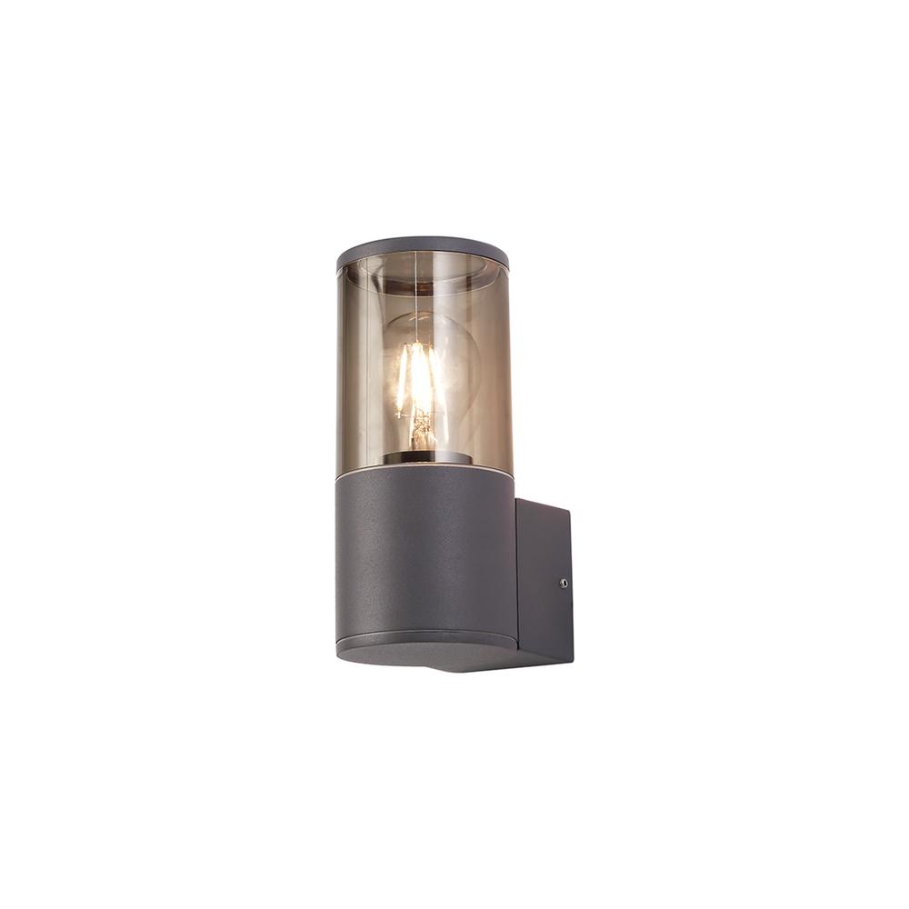 Luxuria Rhapsody Wall Light E27 IP54 Anthracite/Smoked