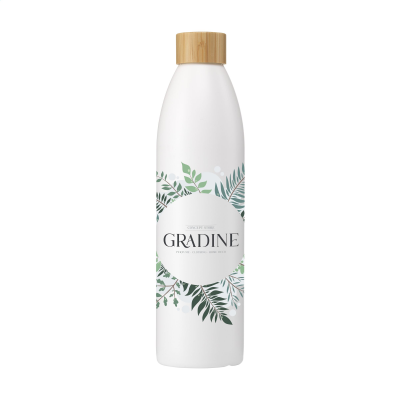 NATURAL BOTTLE SLIM 500 ML DRINK BOTTLE in White.