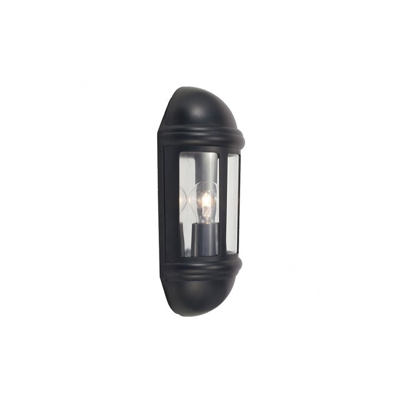 Ansell Latina Polycarbonate PIR Half Lantern Black