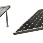 Single panel landscape flat roof kit: c/w 2 x 2.25m speed rails, 1 x 3.3m PV fixing cross rail, 4 x Cross rail connector set, 4 x T bolts and nuts, 12 x 20mm socket screws and slot nuts, 8 x ballast tray, 6 x rubber feet