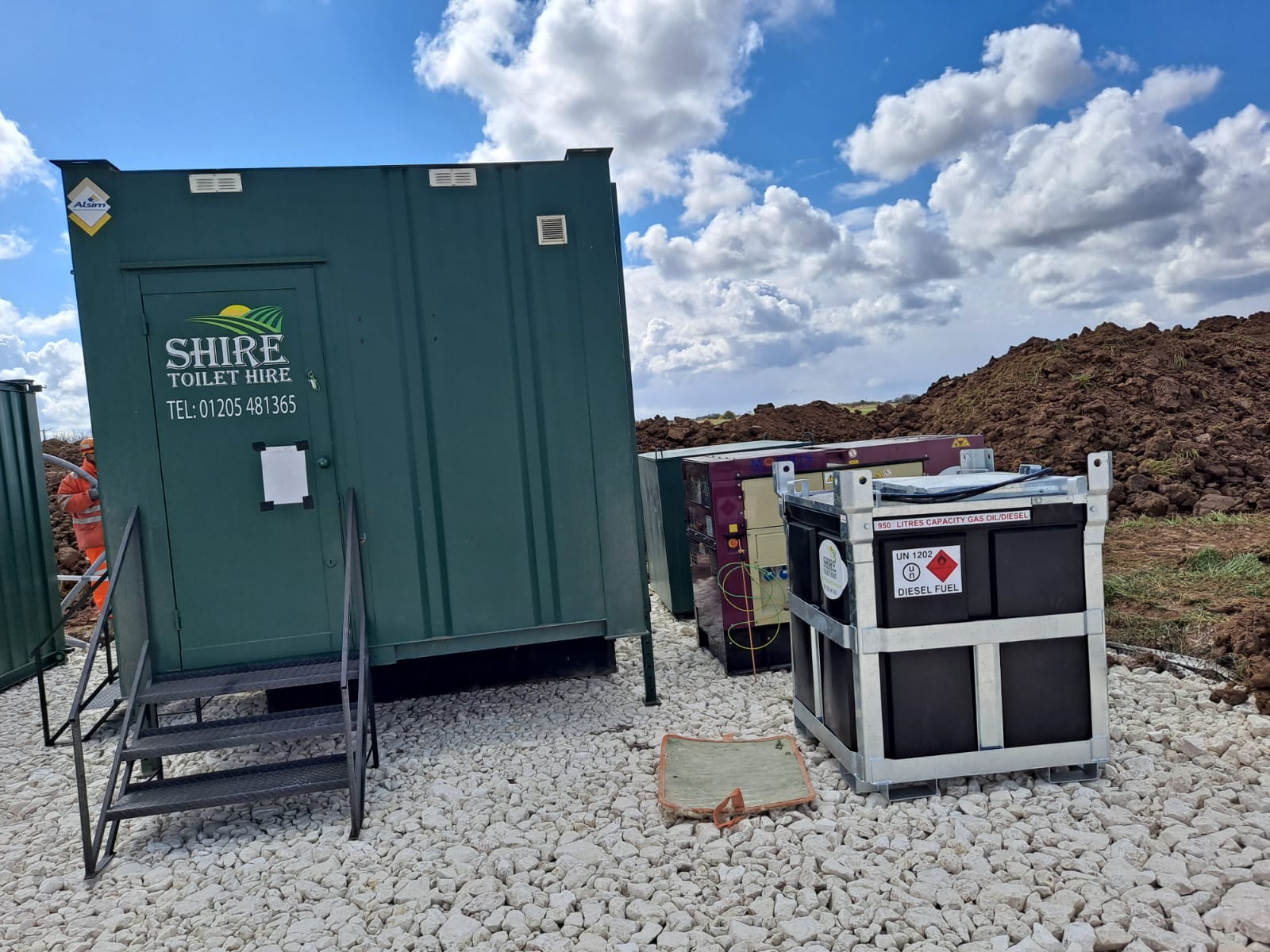 Affordable 950L Fuel Cube To Hire In Peterborough