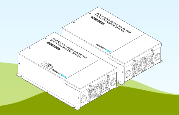 REGO 12V 2000W Pure Sine Wave Inverter With Transfer Switch