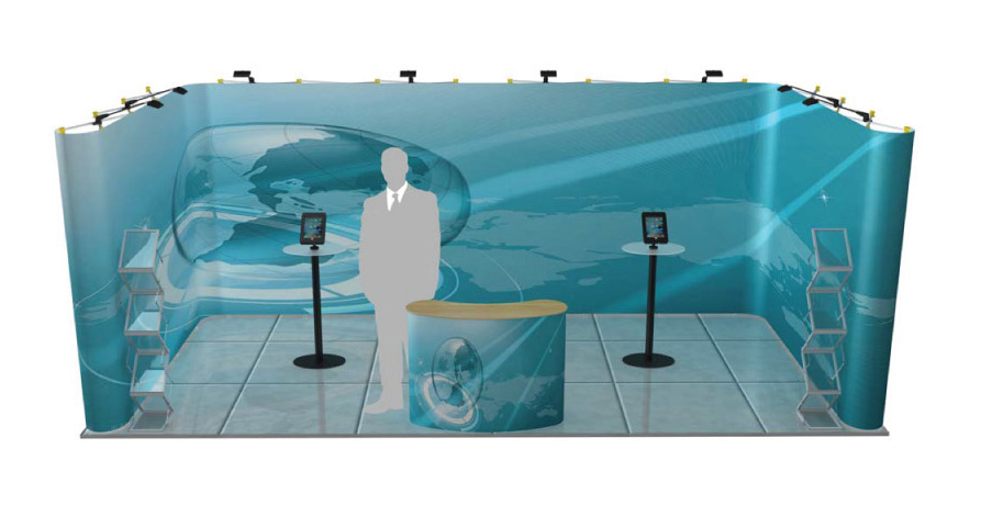 Customizable Pop Up Trade Show Booths