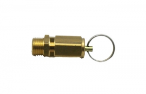 Safety Valve - 1/4&#34; 14 Bar With Ring & Certificate