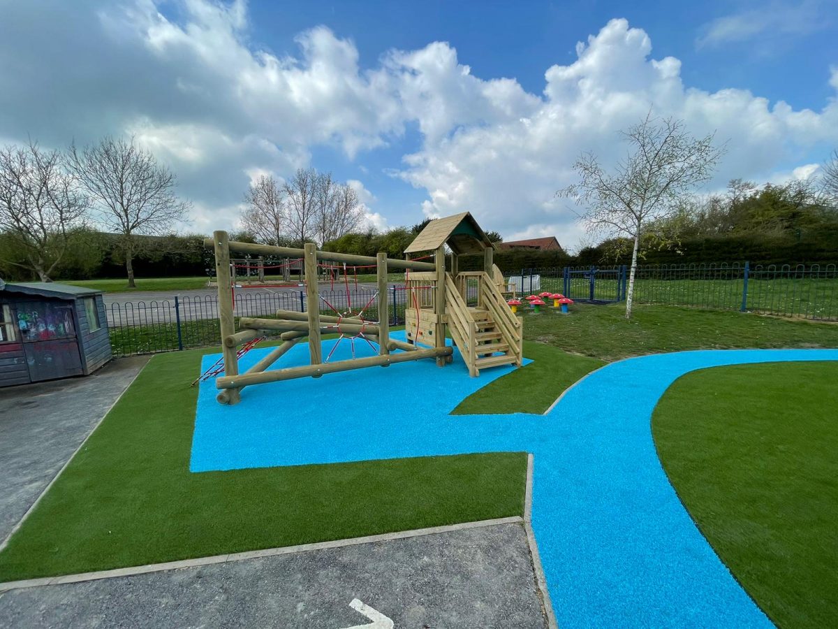 Pre-School Play Area completed in Hertfordshire