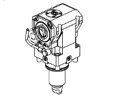 QUICK CHANGE MTSK Axial driven tool H70mm