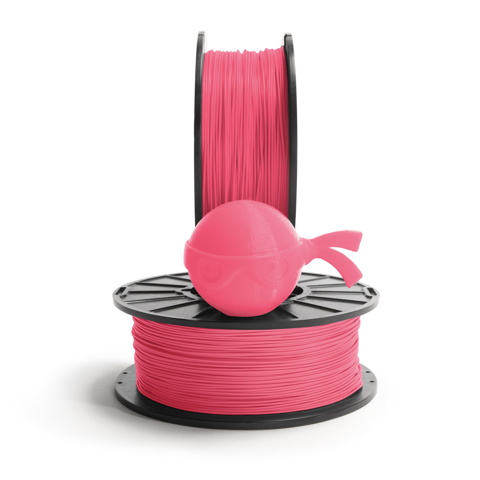 Armadillo Flamingo Pink 75D Rigid TPU 3D printing filament 3mm 500gms