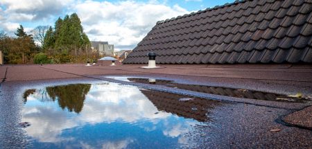 HOW TO AVOID PONDING ON FLAT ROOFS