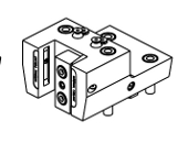 Axial 4+4 position boring bar holder &#216;20mm