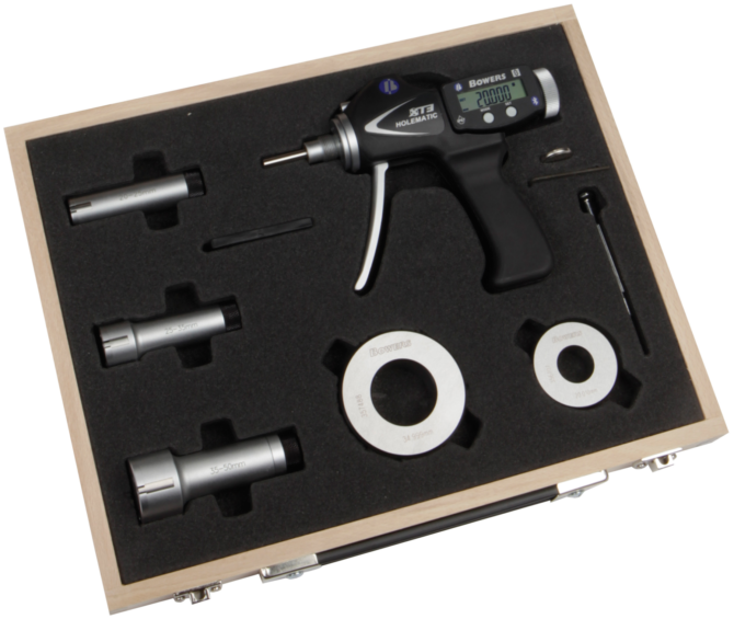 Suppliers Of Bowers XT3 Digital Pistol Grip Bore Gauge Set with Bluetooth - Metric For Defence