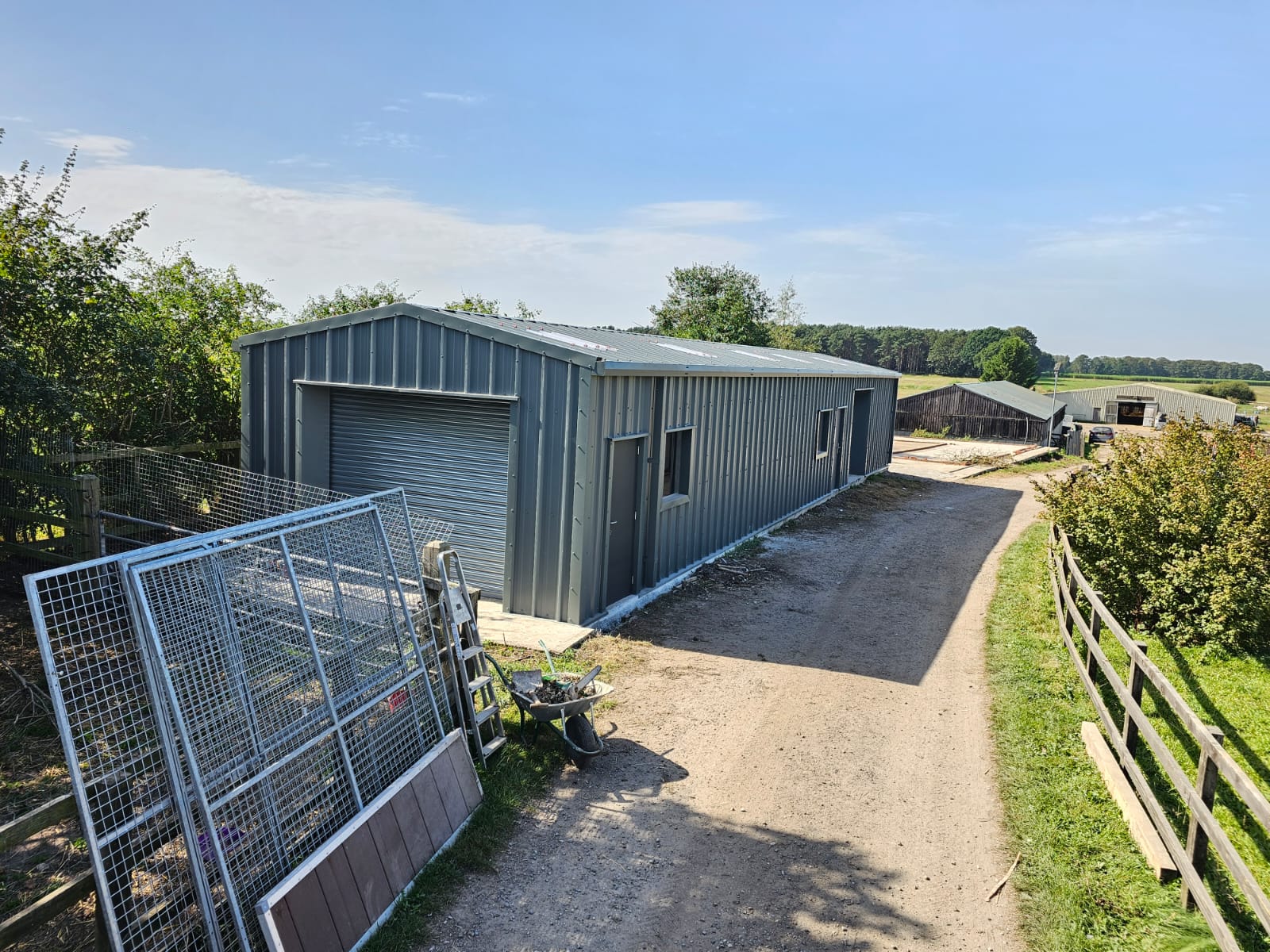 Agricultural Steel Buildings For Large Poultry In Leicestershire