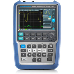 Rohde & Schwarz RTH1022MSO Handheld Oscilloscope Pkg, 2 CH, RTH-B222 200 MHz, RTH-B1 MSO 250 MHz, RTH1000 Series