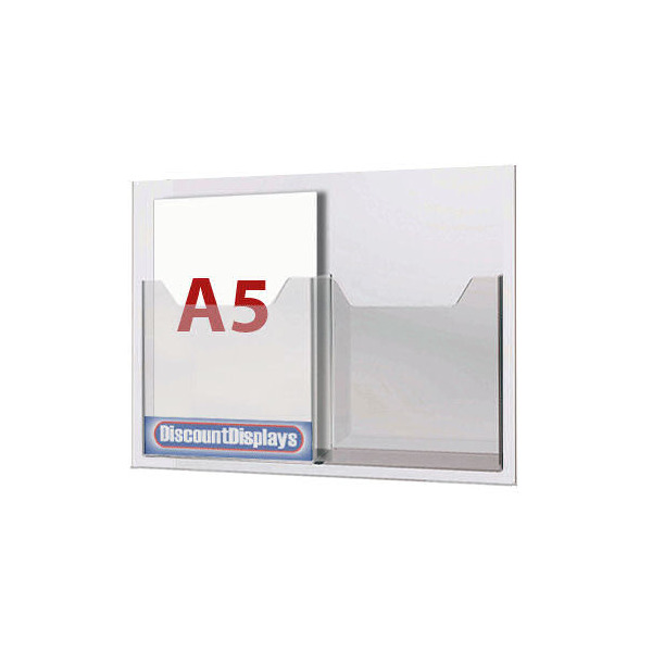 2 x A5 Leaflet Dispenser on A3 Centres