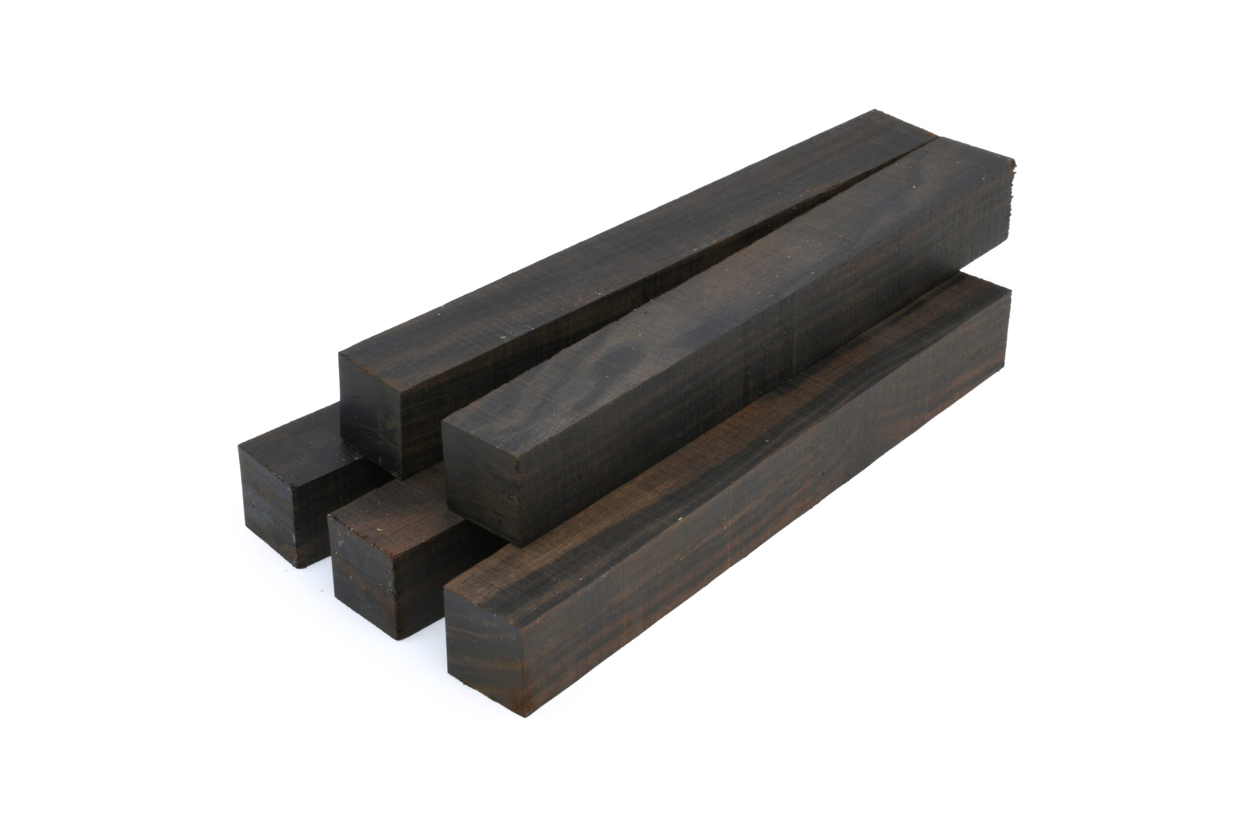 Rotur Pen Blanks - Macassar Ebony (100 Bulk pack)