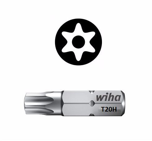 Wiha Standard Bit Pin Torx TX20 x 25mm 01729