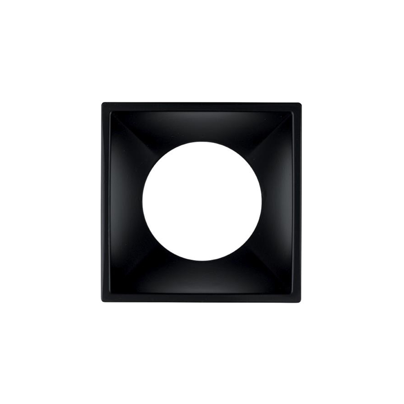 Aurora ANOVI Square Decorative Matt Black Bezel for Recessed/Surface Downlight