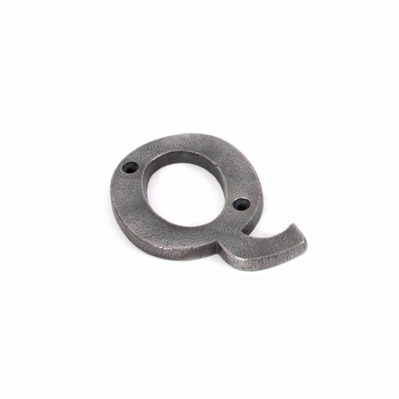 Anvil 83803Q Antique Pewter Letter Q