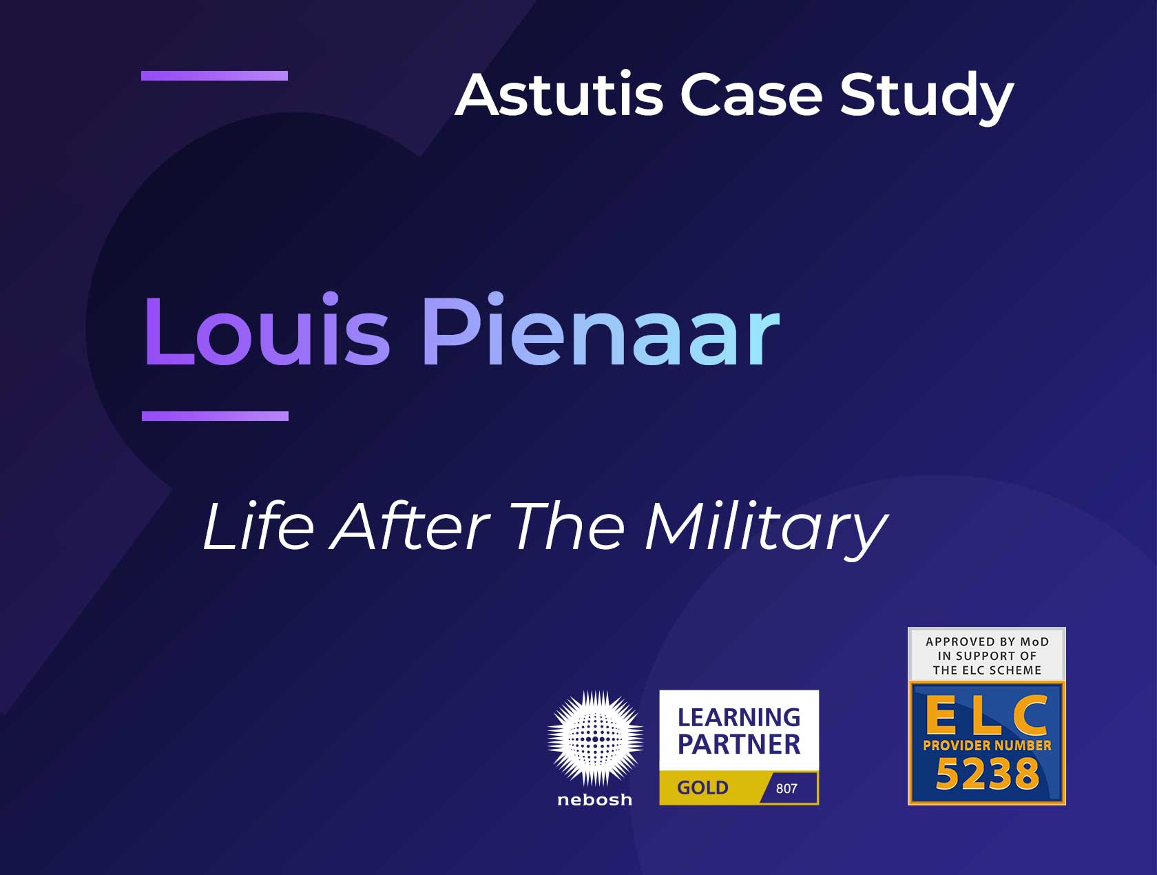 Louis Pienaar: Life After the Military