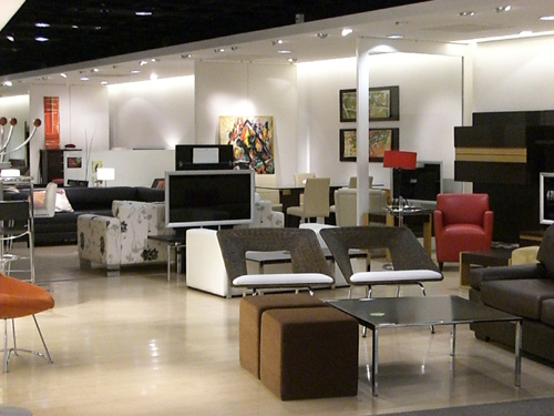 Display Counters for Furniture Shops