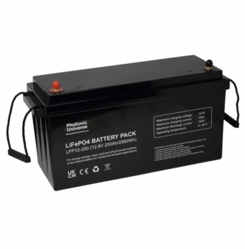200Ah 12V Lithium Battery Module For Leisure, Solar, Wind And Off-Grid Applications