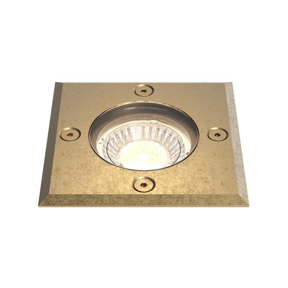 Astro Gramos Square Solid Brass Ground Light