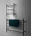 Modern Black Chrome Towel Warmer (57MBC)