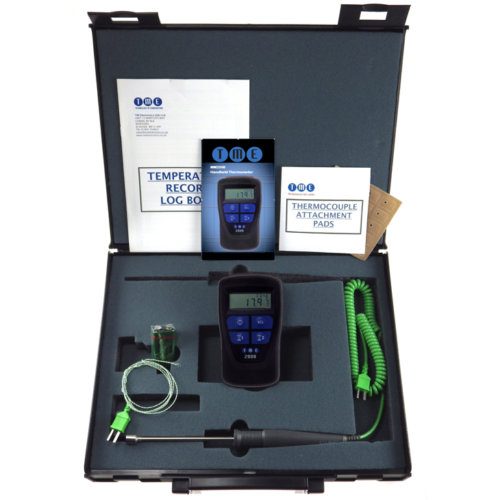 UK Providers Of LEGK6 - K Type Legionnaires Temperature Kit with Dual Probe
