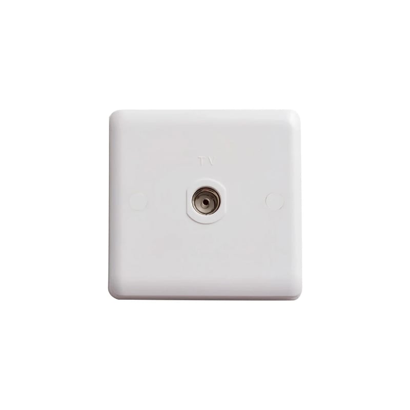 Deta Vimark Curve Single Coaxial Isolated Outlet