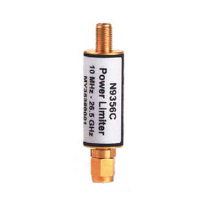Keysight N9356C Power Limiter, DC block, 0.01 to 26.5 GHz, P1db of 25 dBm, 1 W, 30 V, 3.5 mm (m/f)