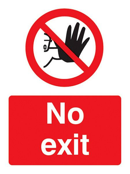 No exit