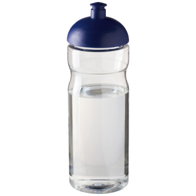 H2O ACTIVE® BASE 650 ML DOME LID SPORTS BOTTLE in Clear Transparent & Blue.