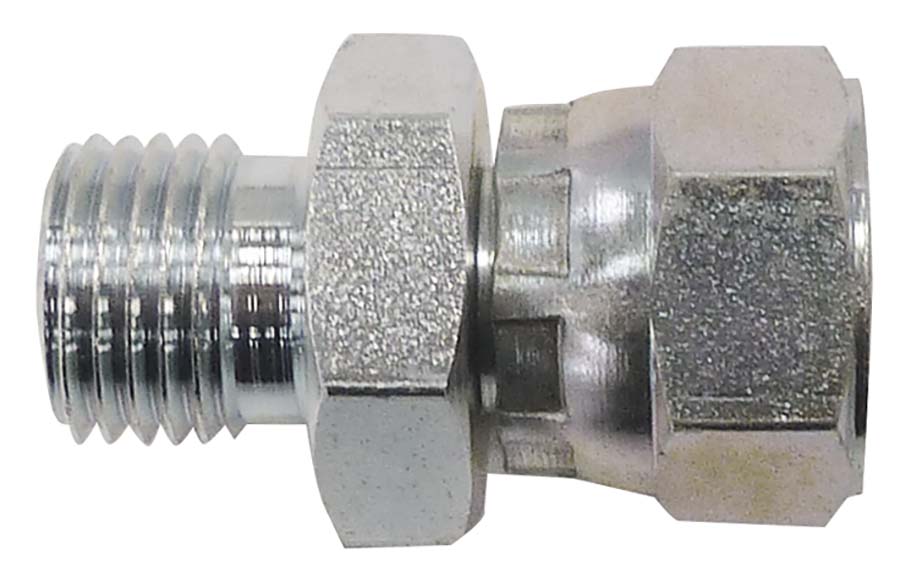 BURNETT & HILLMAN Straight Adaptor &#45; BSPP Male &#47; ORFS Swivel Female