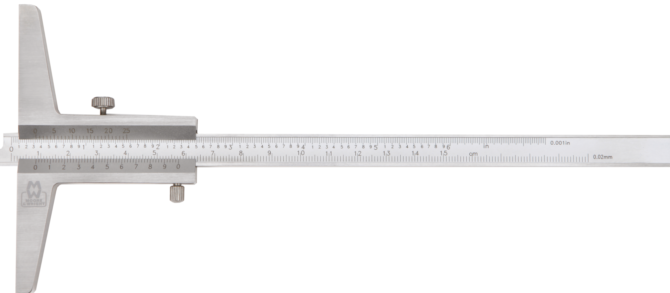 Suppliers Of Moore & Wright Vernier Depth Gauge 170 Series - Metric For Aerospace Industry