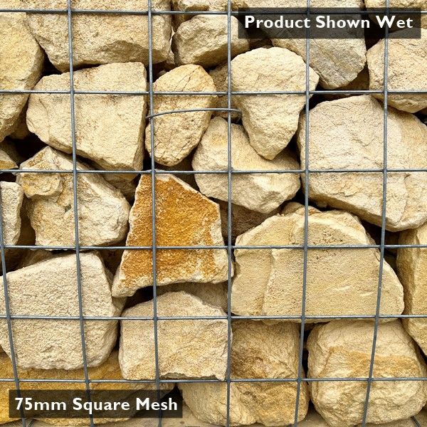 Golden Barley Gabion Stone