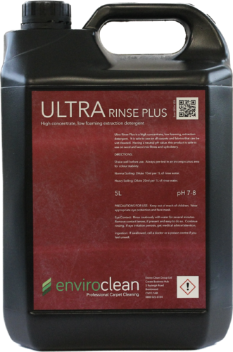Stockists Of Ultra Rinse Plus (5L) For Professional Cleaners