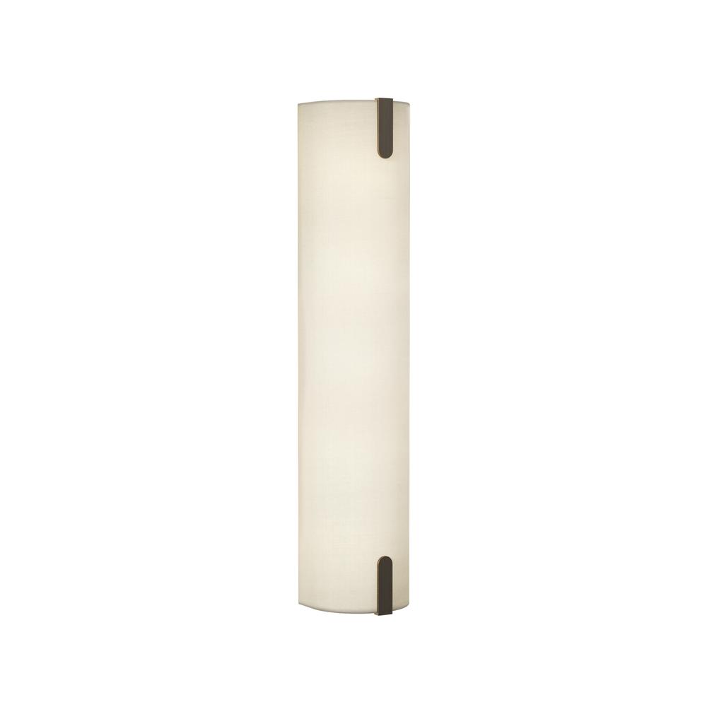 Astro Elba 600 Wall Putty Fabric / Bronze Wall Light