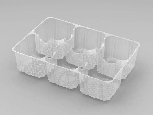 6 Cavity Deep Tray