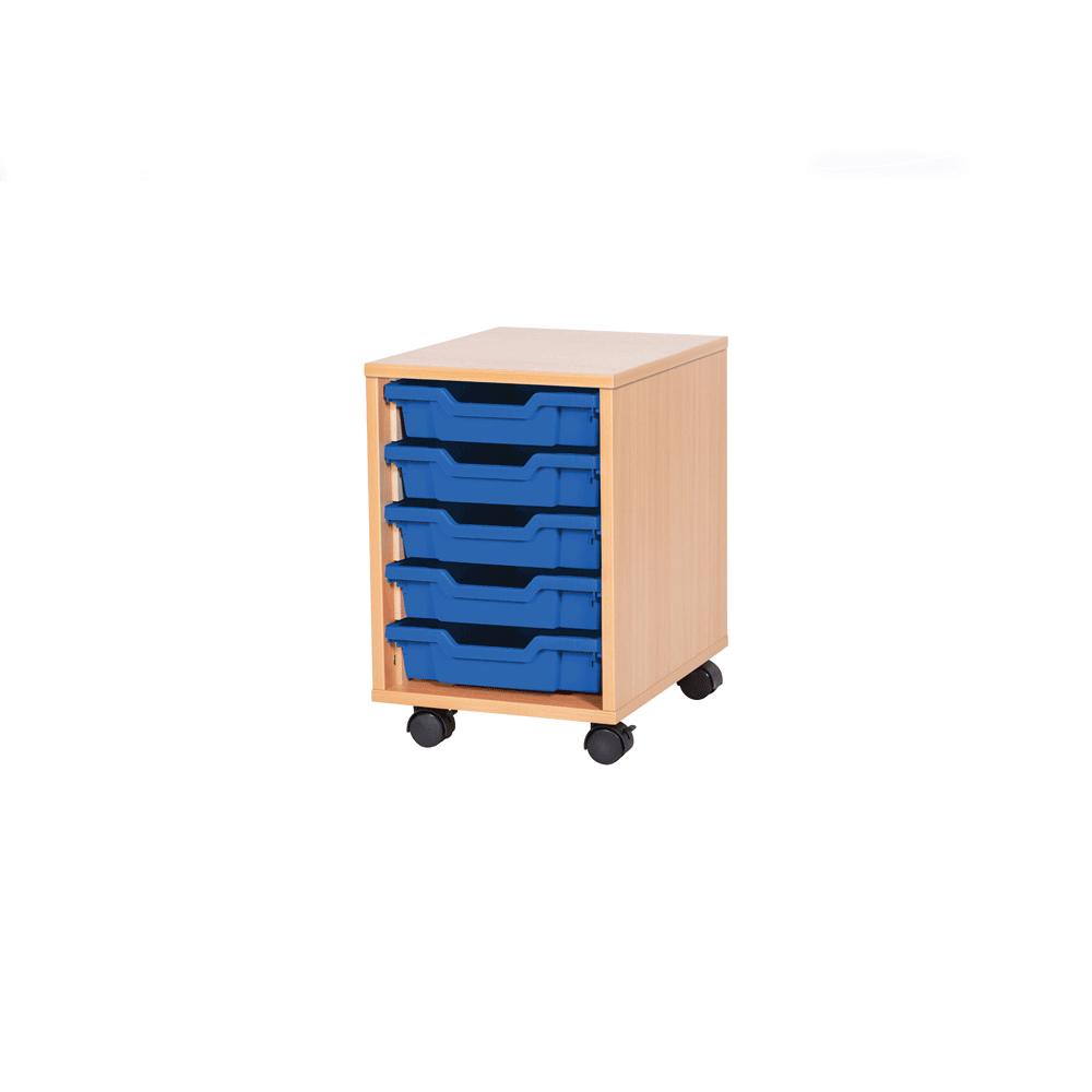 Premium 5 Tray Classroom Storage Cupboard