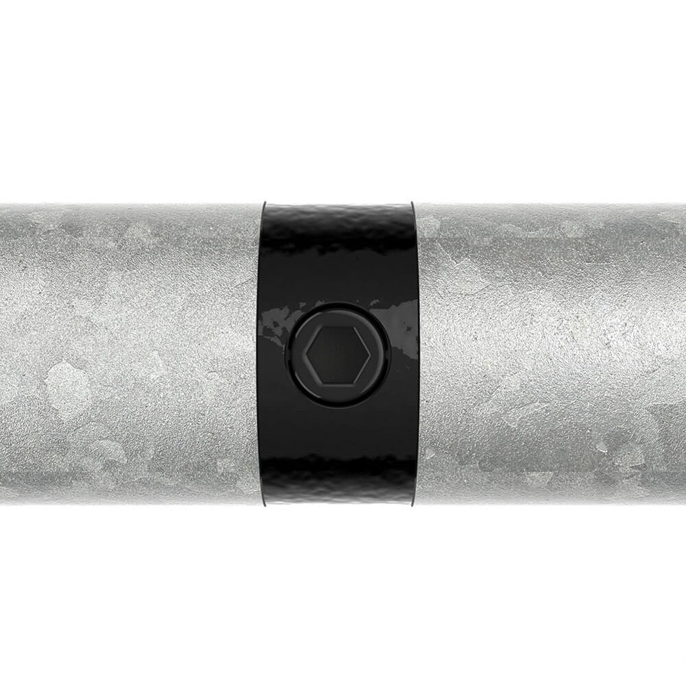 Internal Joint For 42.4mm Tube - Black Powder Coated