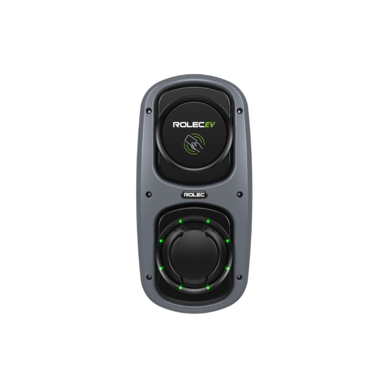 Rolec EV Charge Point 32 Amp Socket Outlet Grey