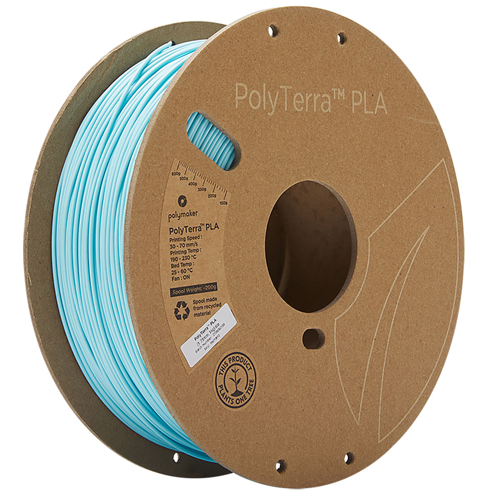 PolyTerra PLA Ice 1.75mm 1Kg