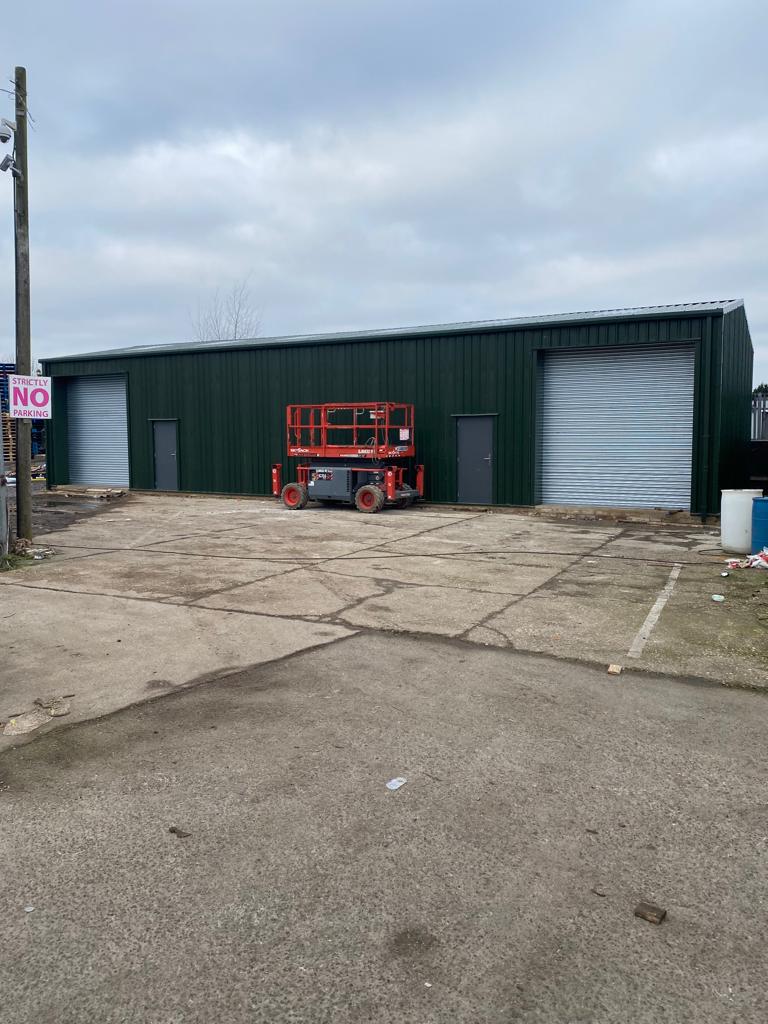 Agricultural Steel Buildings With PA Doors In Essex