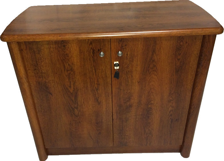 Medium Oak Two Door Cupboard - 6846T-2DR Near Me