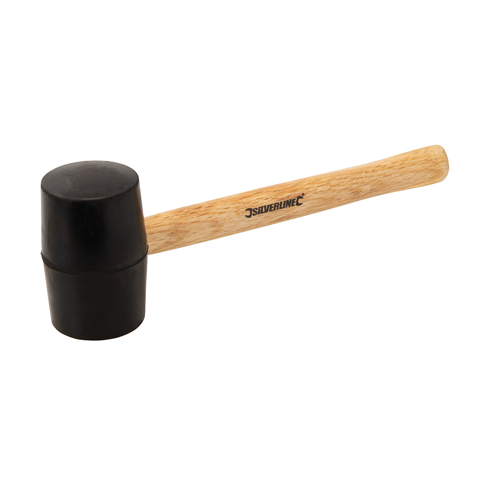 Silverline HA72 Black Rubber Mallet 16oz (454g)