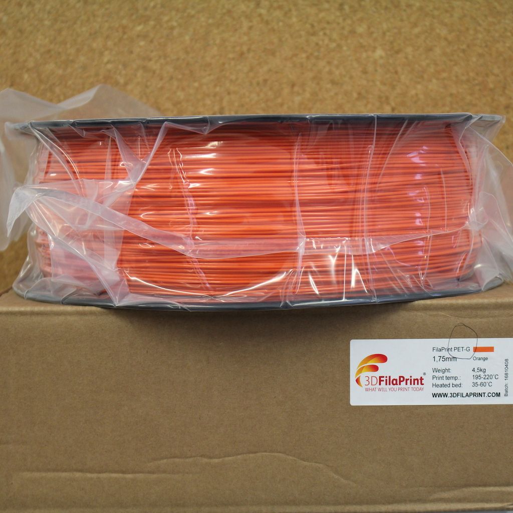 3D FilaPrint PETG Orange 1.75mm 4.5Kg