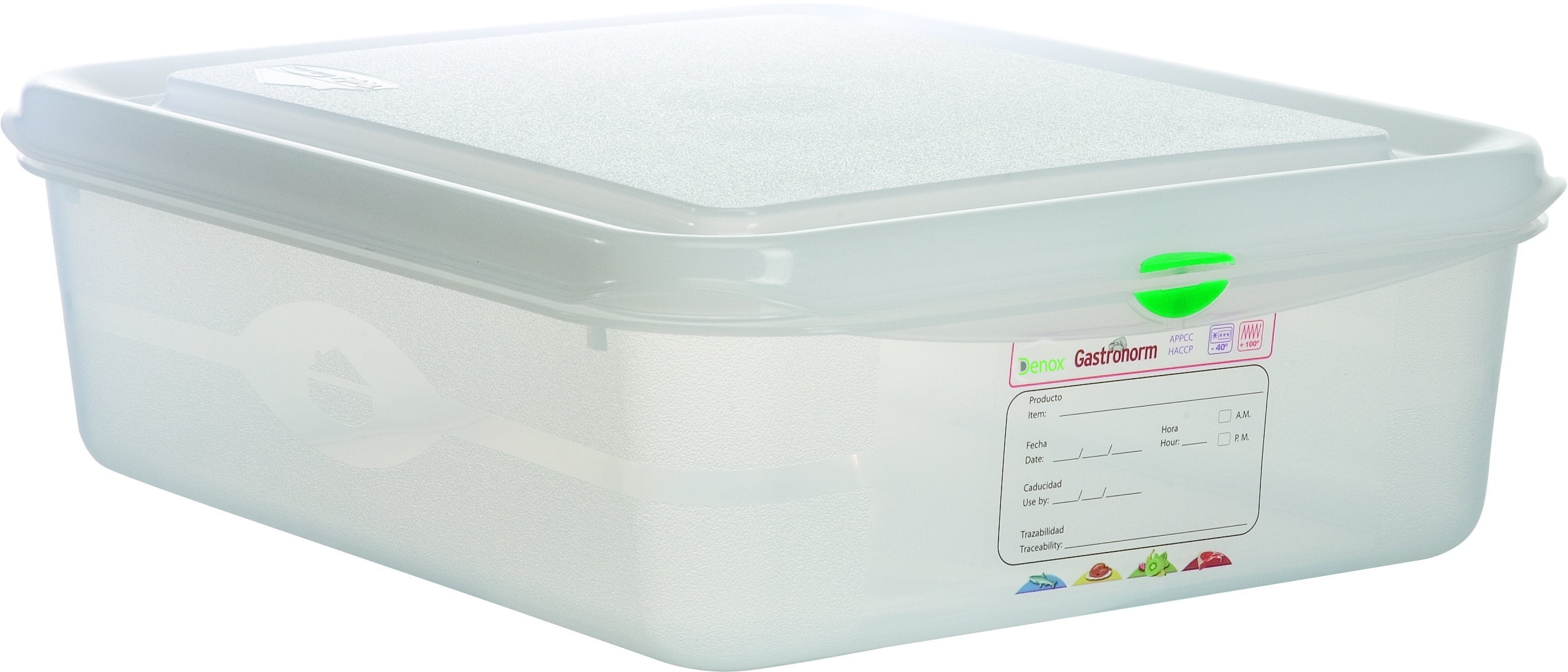 Airtight Gastronorm Food Grade Container 1/2 6.5 Litres