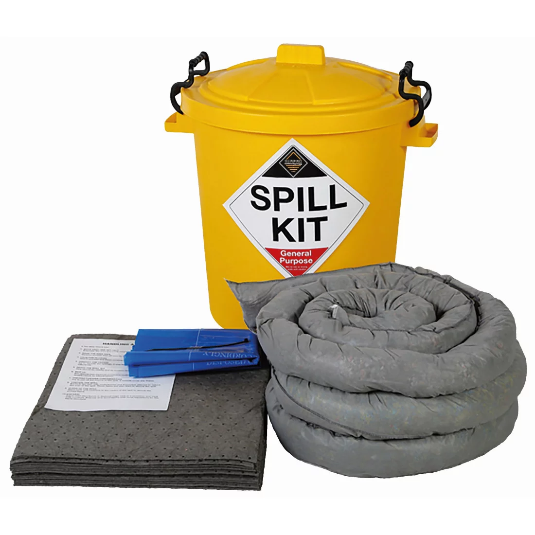 50 Litre General Purpose/Maintenance Spill Kit in Plastic Drum