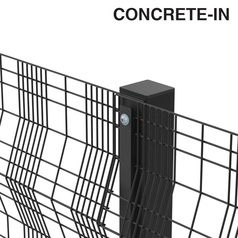 Black Paladin Metre Rate - 2000mm HighFencing Panels